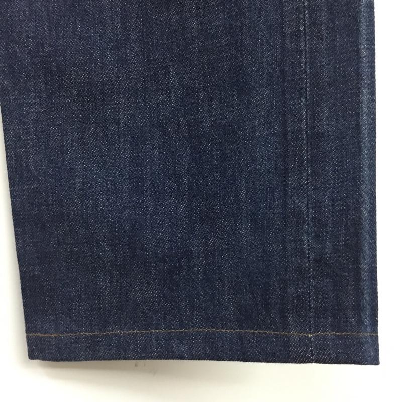 アーペーセー A.P.C. パンツ デニム、ジーンズ 日本製 ボタンフライ 32 ロゴ、文字 インディゴ / インディゴ /  メンズ USED 古着 中古 10115647