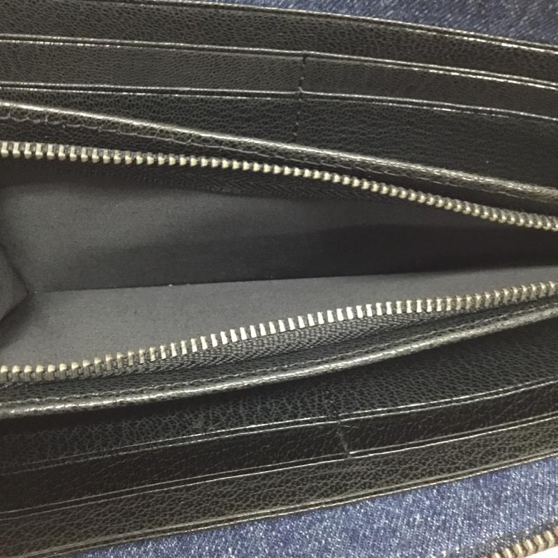 ディーゼル DIESEL 財布 長財布 ラウンドファスナー ロゴ、文字 黒 / ブラック /  メンズ USED 古着 中古 10119664