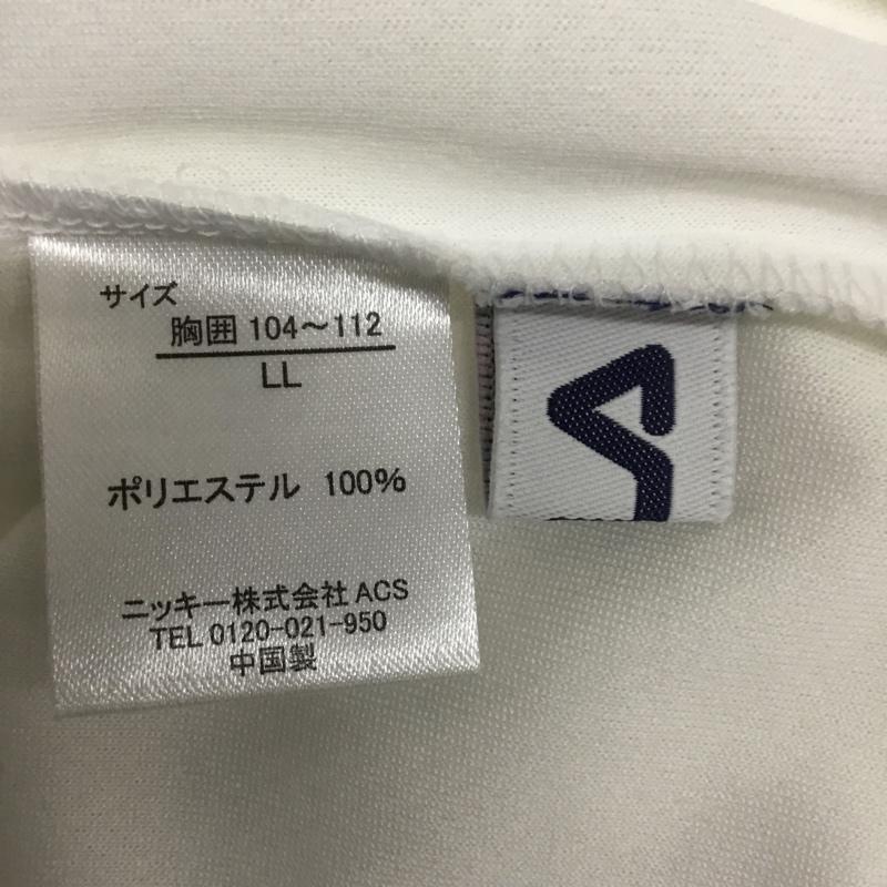 フィラ FILA Tシャツ 半袖 LL ロゴ、文字 X プリント 白 / ホワイト /  メンズ USED 古着 中古 10135035