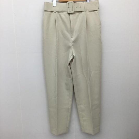 ザラ ZARA パンツ スラックス XL 無地 アイボリー / アイボリー /  レディース USED 古着 中古 10139903
