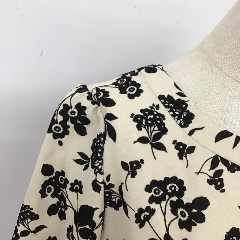 ナチュラルビューティーベーシック NATURAL BEAUTY BASIC ワンピース ひざ丈スカート M 総柄 マルチカラー / マルチカラー /  レディース USED 古着 中古 10110339