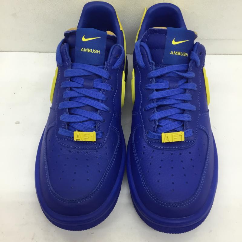 ナイキ NIKE スニーカー スニーカー DV3464-400 AMBUSH × Nike Air Force 1 Low Game Royal and Vivid Sulfur アンブッシュ 26.0cm ロゴ、文字 青 / ブルー /  メンズ USED 古着 中古 10112279
