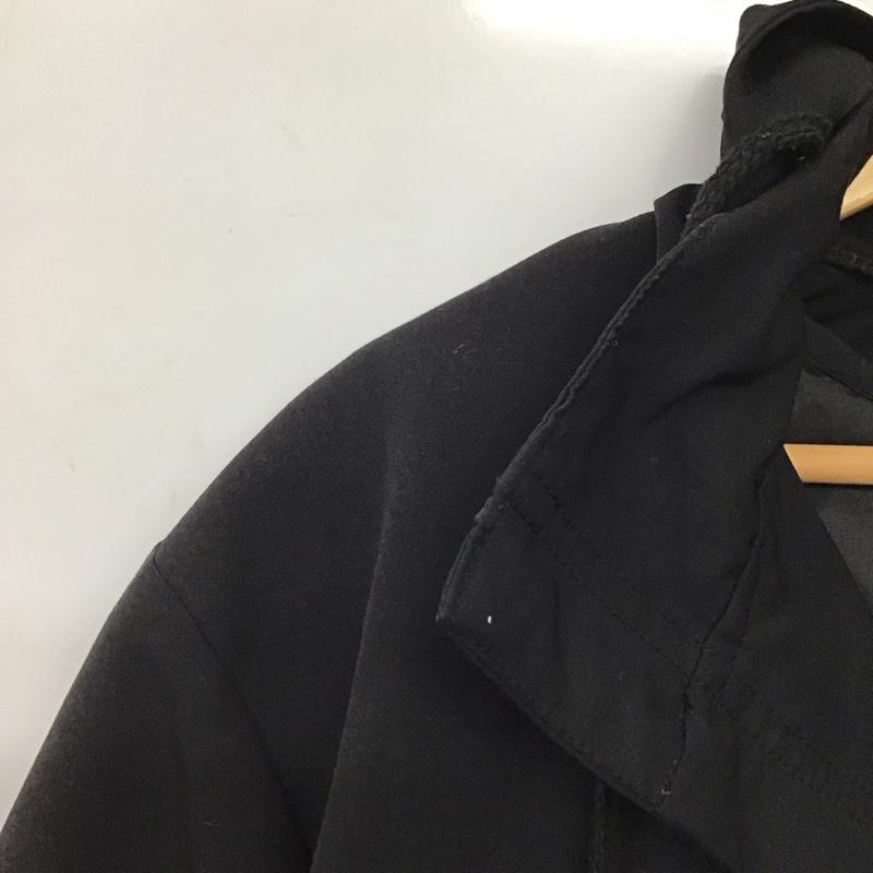 レプシィム LEPSIM ジャケット、上着 ジャンパー、ブルゾン ジップアップジャケットパーカー アウター L 無地 黒 / ブラック /  レディース USED 古着 中古 10145492