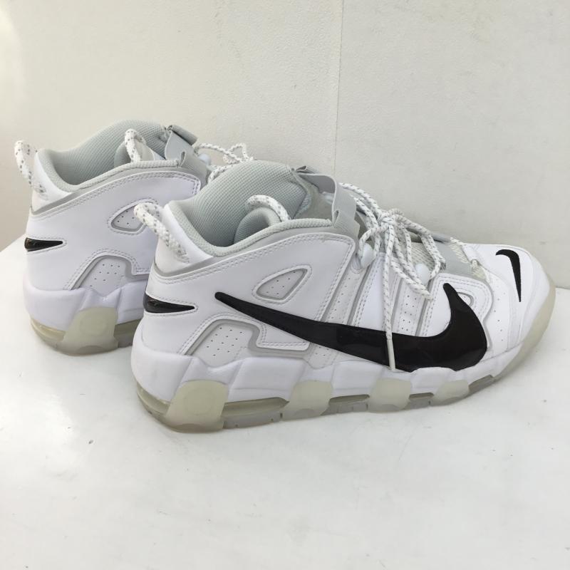 ナイキ NIKE スニーカー スニーカー AIR MORE UPTEMPO 96 COPY PASTE エア モアアップテンポ 96 コピー ＆ ペースト DQ5014-100 27.5cm ロゴ、文字 白 / ホワイト / X 黒 / ブラック /  メンズ USED 古着 中古 10106049