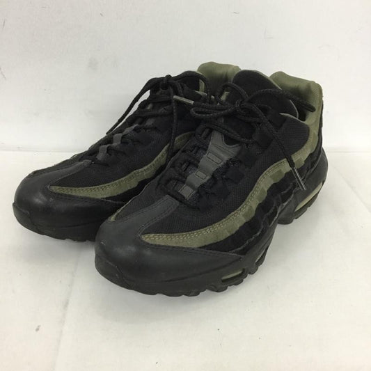 ナイキ NIKE スニーカー スニーカー AH8444-001 AIR MAX 95 HAL 27cm 27.0cm ロゴ、文字 黒 / ブラック / X カーキ / カーキ /  メンズ USED 古着 中古 10128975