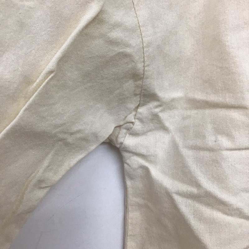 サマンサモスモス Samansa Mos2 シャツ、ブラウス 長袖 1710531 コットンリネン バンドカラー FREE 無地 アイボリー / アイボリー /  レディース USED 古着 中古 10144099