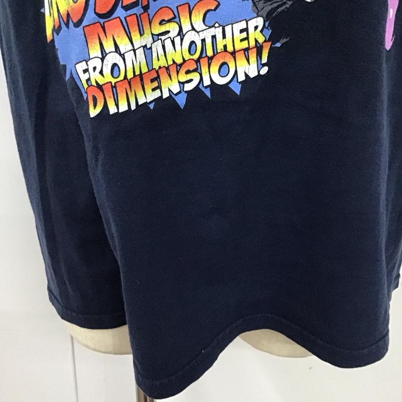 ギルダン GILDAN Tシャツ 半袖 Aerosmith 2013 tour エアロスミス L プリント 紺 / ネイビー /  メンズ USED 古着 中古 10118129