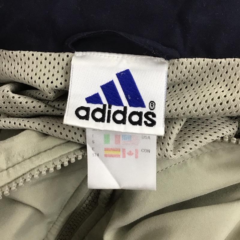アディダス adidas ジャケット、上着 ジャケット、ブレザー ジップアップジャケット ジャンパー ジャケット ジャージ アウター L ロゴ、文字 マルチカラー / マルチカラー /  メンズ USED 古着 中古 10124695