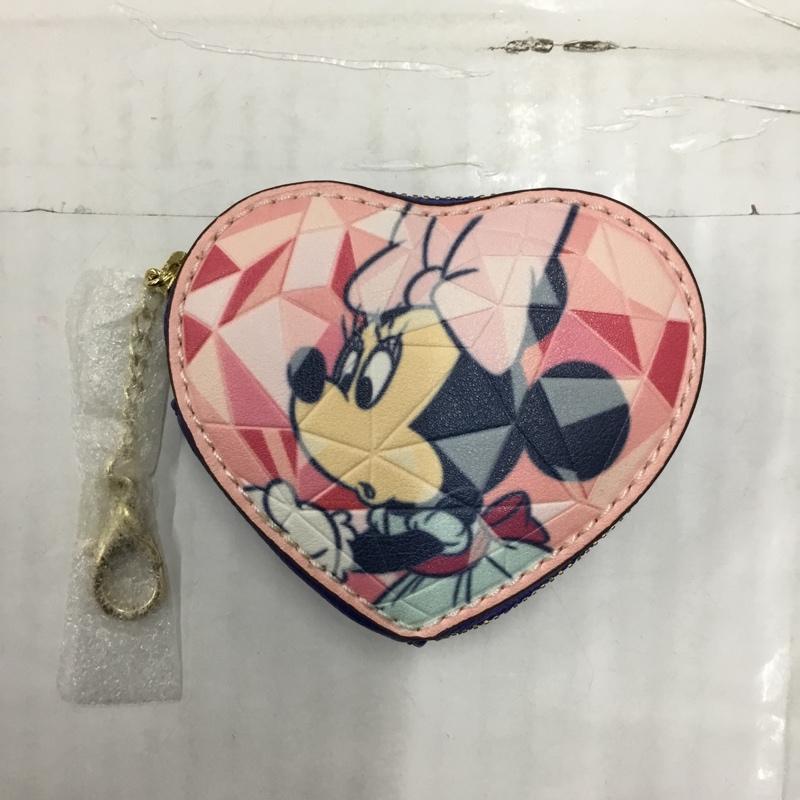 サマンサベガ Samantha Vega ファッション小物 ファッション小物 D23 ミニーマウス ディズニー ハート コインケース キャラクター 桃 / ピンク / X 紺 / ネイビー /  レディース USED 古着 中古 10119918