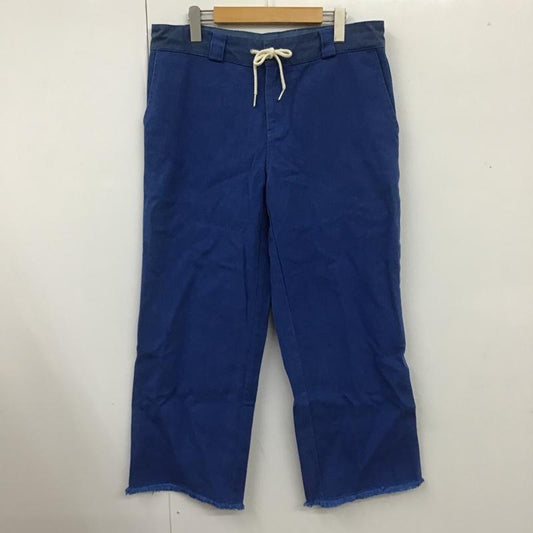 古着 USED パンツ デニム、ジーンズ ワイドパンツ カジュアルパンツ ワークパンツ カラーパンツ L 無地 青 / ブルー /  レディース USED 古着 中古 10105925