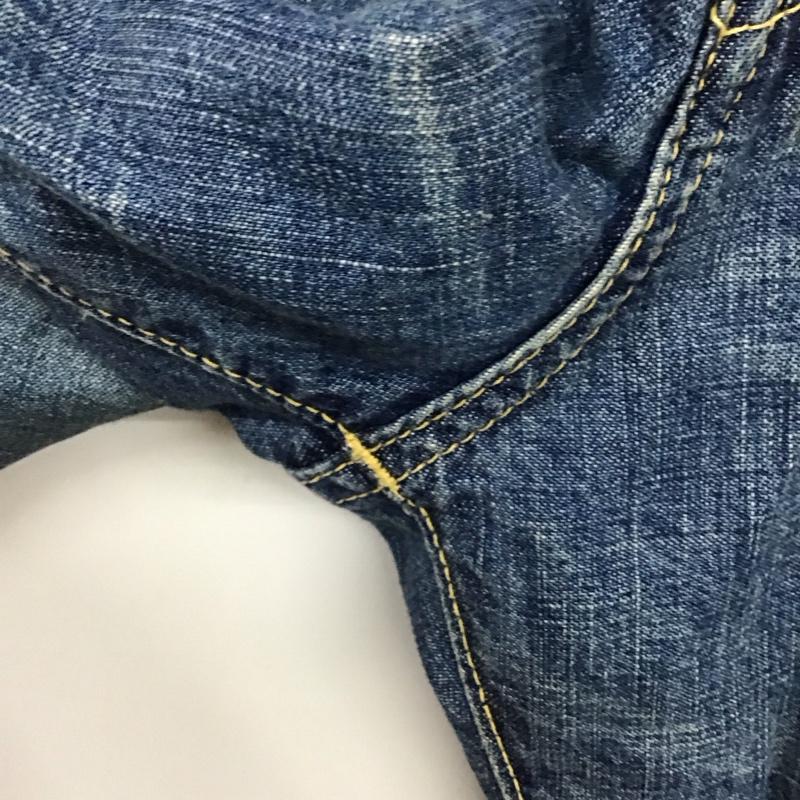 エフエイティー FAT パンツ デニム、ジーンズ L 無地 インディゴ / インディゴ /  メンズ USED 古着 中古 10109887