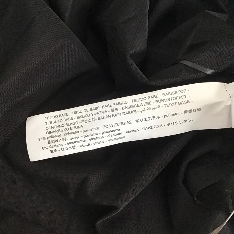 ザラ ZARA スカート ロングスカート 2969 278 800 フェイクレザー プリーツ XS 無地 黒 / ブラック /  レディース USED 古着 中古 10109736