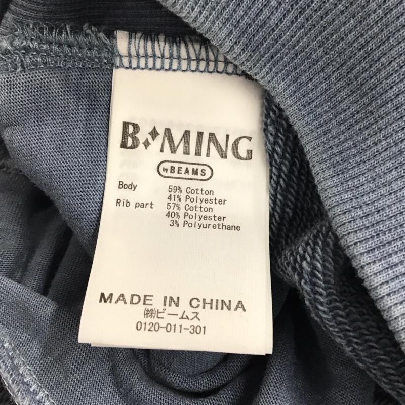 ビーミング バイ ビームス B:MING by BEAMS パーカー 長袖 長袖パーカー フード付きパーカー プリントスウェット トレーナー プルオーバーパーカー S 無地 水色 / ライトブルー /  メンズ USED 古着 中古 10122134
