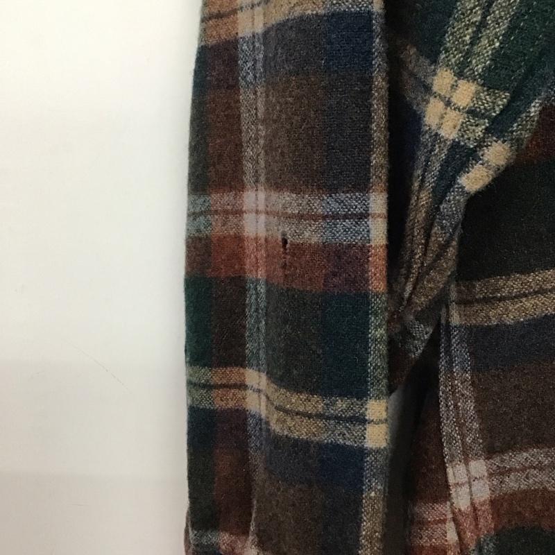 ペンドルトン PENDLETON シャツ、ブラウス 長袖 70s 70年代 ウール L チェック マルチカラー / マルチカラー /  メンズ USED 古着 中古 10144068