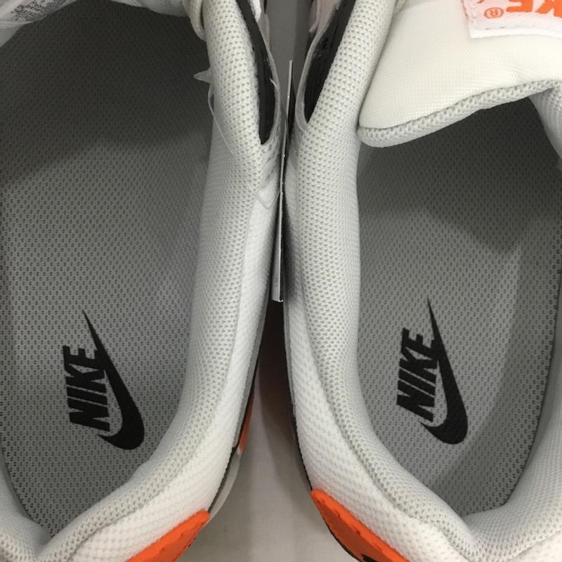 ナイキ NIKE スニーカー スニーカー DH8010-108 W AIR MAX 90 29cm 29.0cm ロゴ、文字 白 / ホワイト / X 黒 / ブラック / X 灰 / グレー / X 橙 / オレンジ /  メンズ USED 古着 中古 10134625
