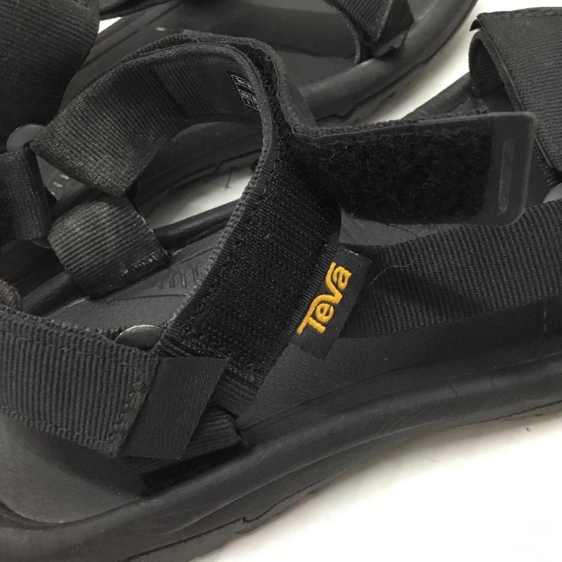 テバ Teva サンダル サンダル 1019234 HURRICANE XLT2 27cm 27.0cm ロゴ、文字 黒 / ブラック /  メンズ USED 古着 中古 10117596