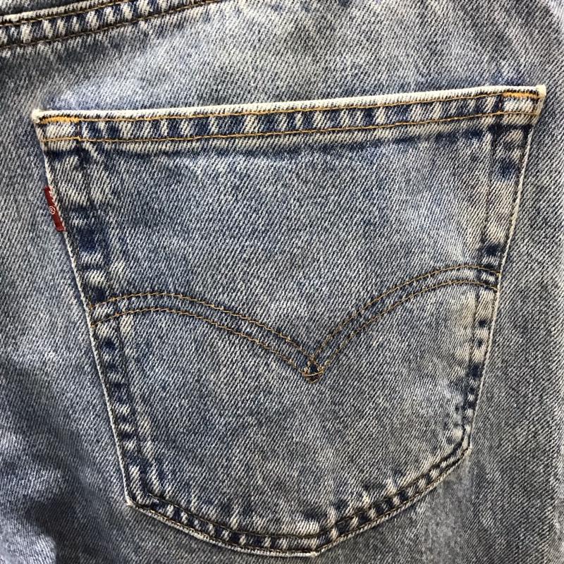 リーバイストラウスアンドコー Levi Strauss & co. パンツ デニム、ジーンズ デニムパンツ ストレートパンツ ワイドパンツ カジュアルパンツ 38 無地 インディゴ / インディゴ /  メンズ USED 古着 中古 10116185