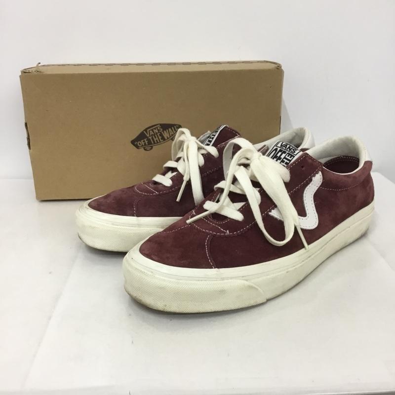 バンズ VANS スニーカー スニーカー 721278 27.5cm 箱有 27.5cm 無地 ボルドー / ボルドー /  メンズ USED 古着 中古 10133279