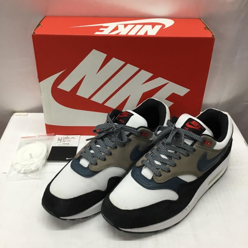 ナイキ NIKE スニーカー スニーカー FJ0698 100 AIR MAX 1 PRM 29cm 箱有 29.0cm ロゴ、文字 白 / ホワイト / X 黒 / ブラック / X 茶 / ブラウン /  メンズ USED 古着 中古 10109200