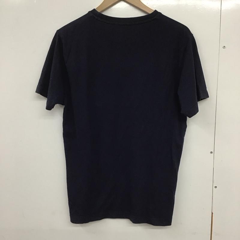 レインスプーナー reyn spooner Tシャツ 半袖 半袖カットソー プリントTシャツ クルーネックカットソー L 無地 紺 / ネイビー /  メンズ USED 古着 中古 10132804