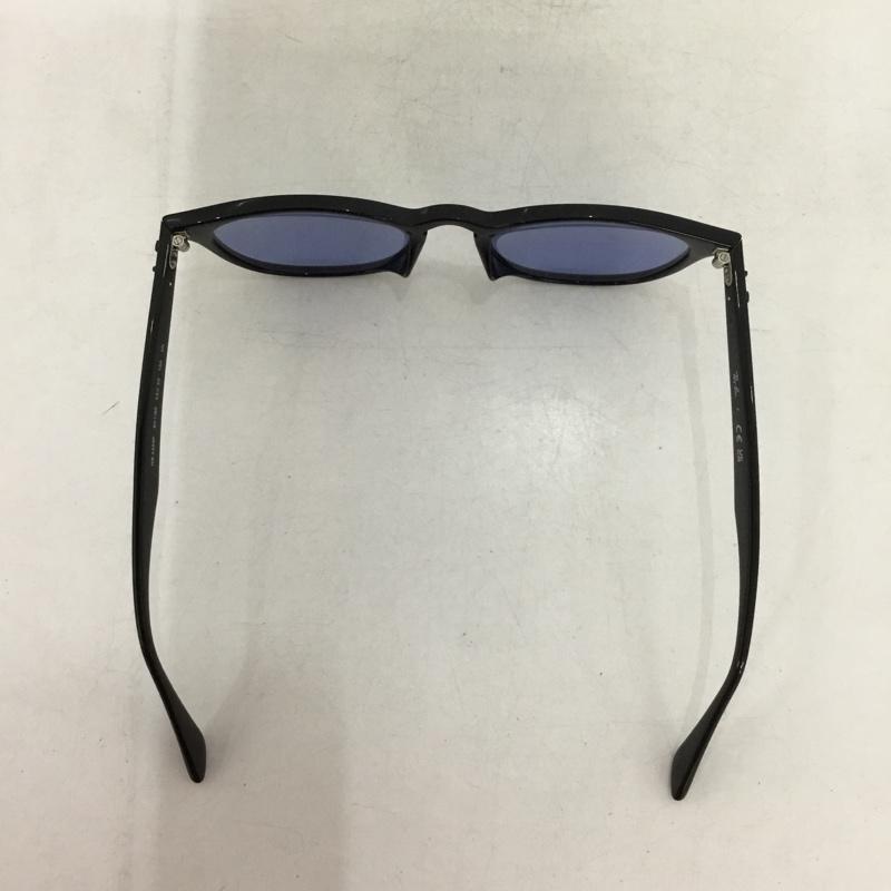 レイバン Ray-Ban めがね・サングラス サングラス RB4259F カラーレンズ ブルーレンズ ロゴ、文字 黒 / ブラック /  メンズ USED 古着 中古 10148884