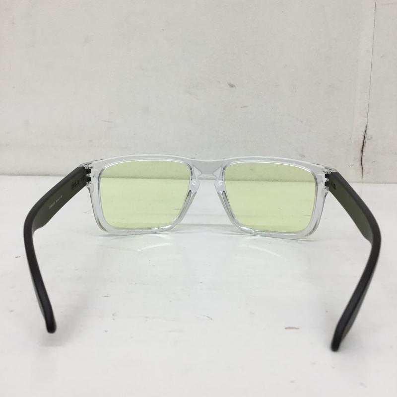 オークリー OAKLEY めがね・サングラス サングラス OO9244-6356 オークリー　ホルブルック ワンポイント 透明 / クリア / X 黄緑 / イエローグリーン /  メンズ USED 古着 中古 10133601
