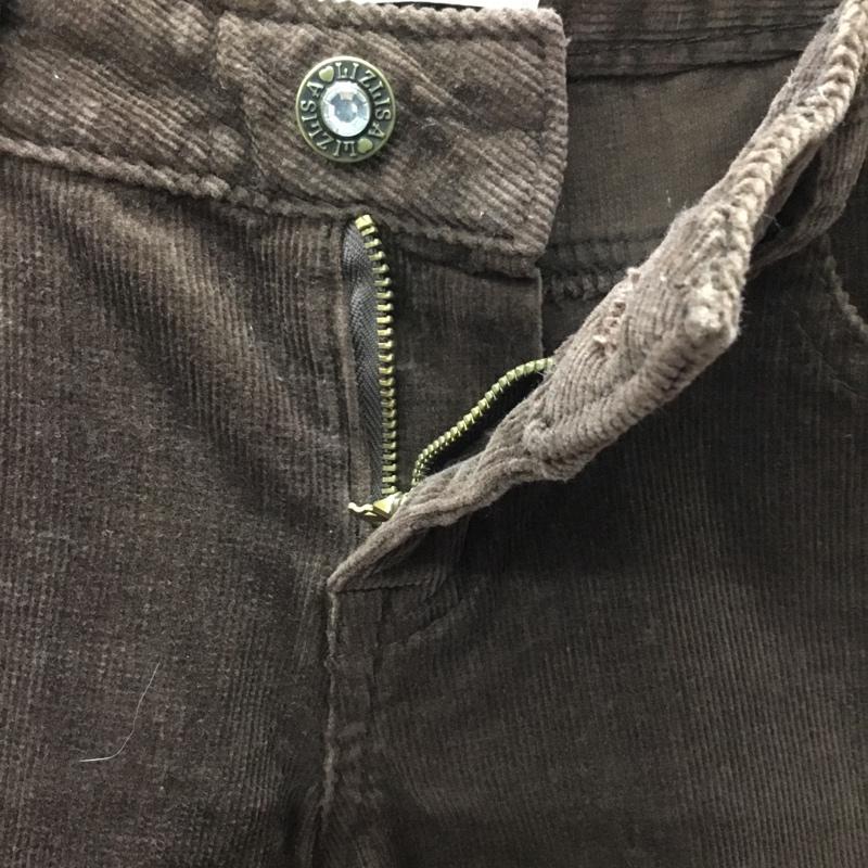 リズリサ LIZ LISA パンツ ショートパンツ ショートパンツ ハーフパンツ カジュアルパンツ コーデュロイパンツ M 無地 茶 / ブラウン /  メンズ USED 古着 中古 10114256