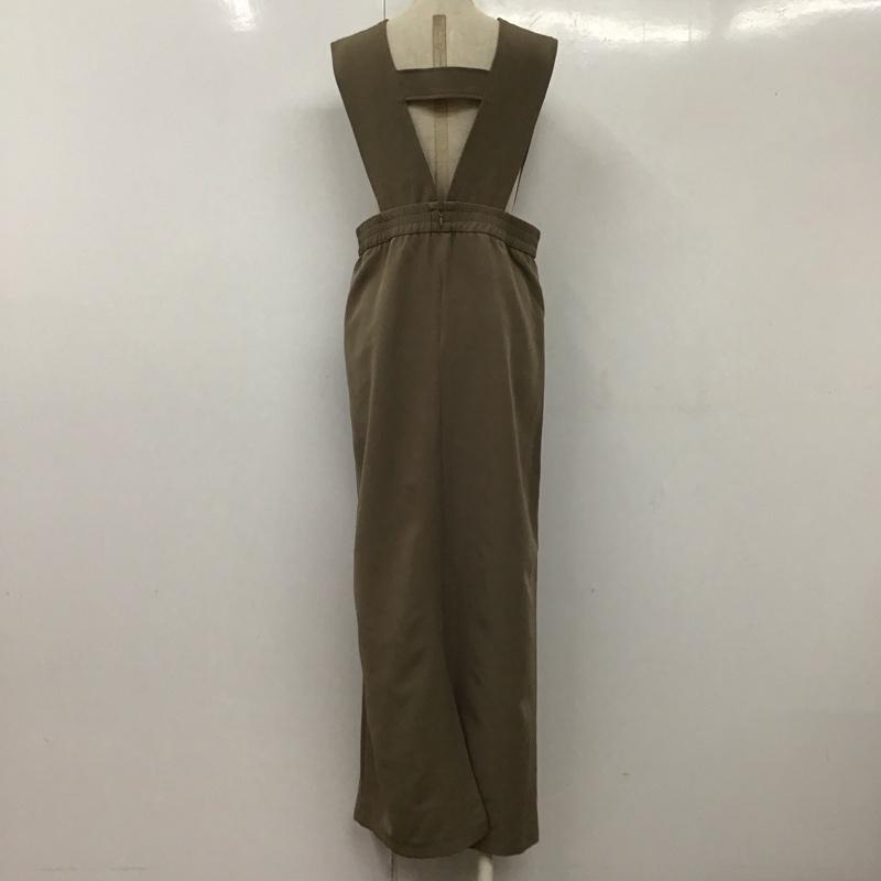アビトーキョー ABITOKYO ワンピース ロングスカート ノースリーブワンピース カジュアルワンピース ノースリーブワンピース L 無地 灰 / グレー /  レディース USED 古着 中古 10113055