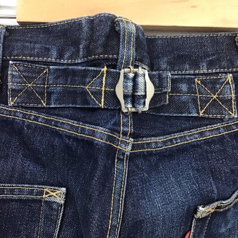 エンゲージメント ENGAGEMENT パンツ デニム、ジーンズ デニムパンツ ストレートパンツ ワイドパンツ カジュアルパンツ L 無地 インディゴ / インディゴ /  メンズ USED 古着 中古 10109155