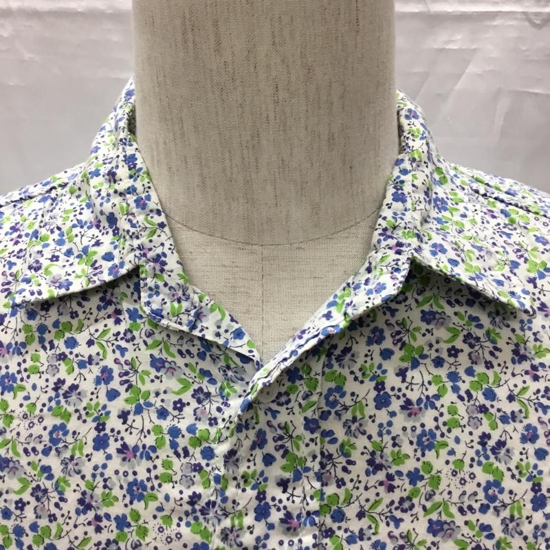 シップスジェットブルー SHIPS JET BLUE シャツ、ブラウス 半袖 半袖シャツ カラーシャツ 半袖カットソー 花柄シャツ S 総柄 マルチカラー / マルチカラー /  メンズ USED 古着 中古 10108942