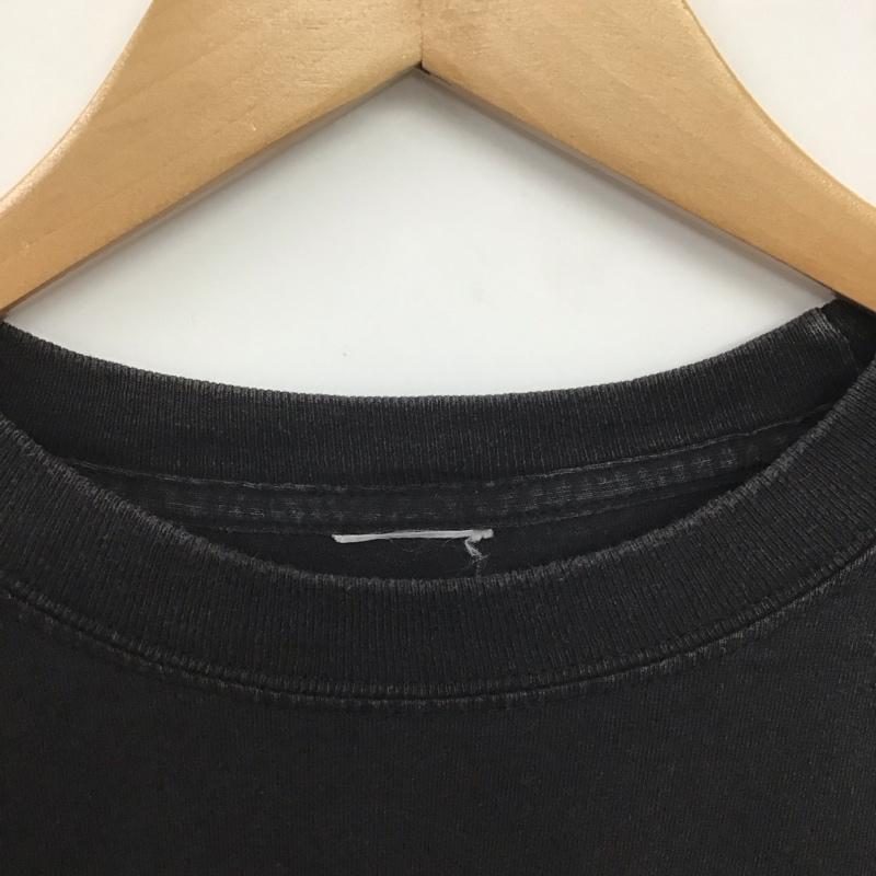 古着 USED カットソー 長袖 長袖カットソー プリントカットソー クルーネック 古着 プリント ダークグレー / ダークグレー /  メンズ USED 古着 中古 10146814