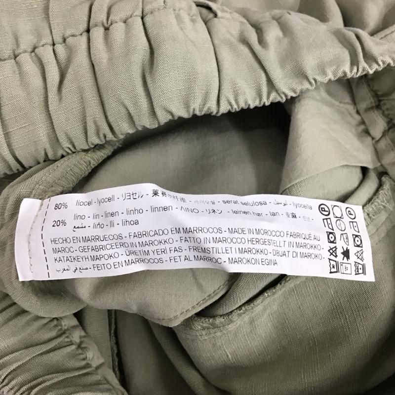 ザラ ZARA ボトムス ボトムス 4043 241 514 イージーパンツ S 無地 カーキ / カーキ /  レディース USED 古着 中古 10120019