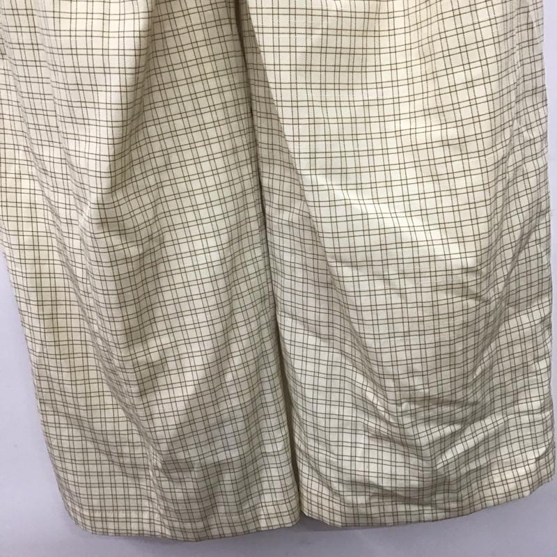 ダブルクローゼット w closet ボトムス ボトムス 343117 ワイドパンツ ハイウエスト FREE チェック マルチカラー / マルチカラー /  レディース USED 古着 中古 10146608