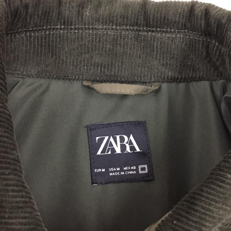 ザラ ZARA ジャケット、上着 ジャケット、ブレザー 3286 301 505 キルティング M 無地 カーキ / カーキ /  メンズ USED 古着 中古 10121000