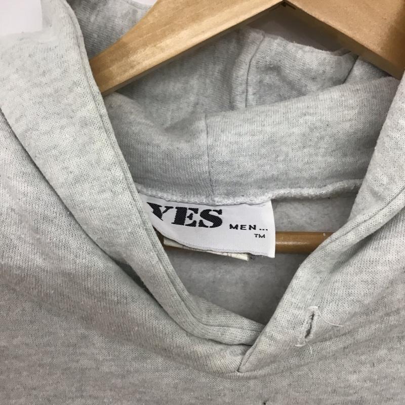 古着 USED パーカー 長袖 長袖パーカー プルオーバーパーカー スウェット L ロゴ、文字 灰 / グレー /  メンズ USED 古着 中古 10146036