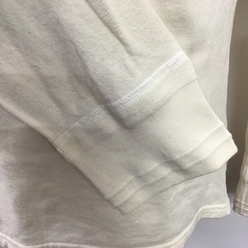 ハリウッドランチマーケット HOLLYWOOD RANCH MARKET カットソー 長袖 長袖カットソー クルーネックカットソー ロングスリーブカットソー プリントTシャツ プリント 白 / ホワイト /  メンズ USED 古着 中古 10124360