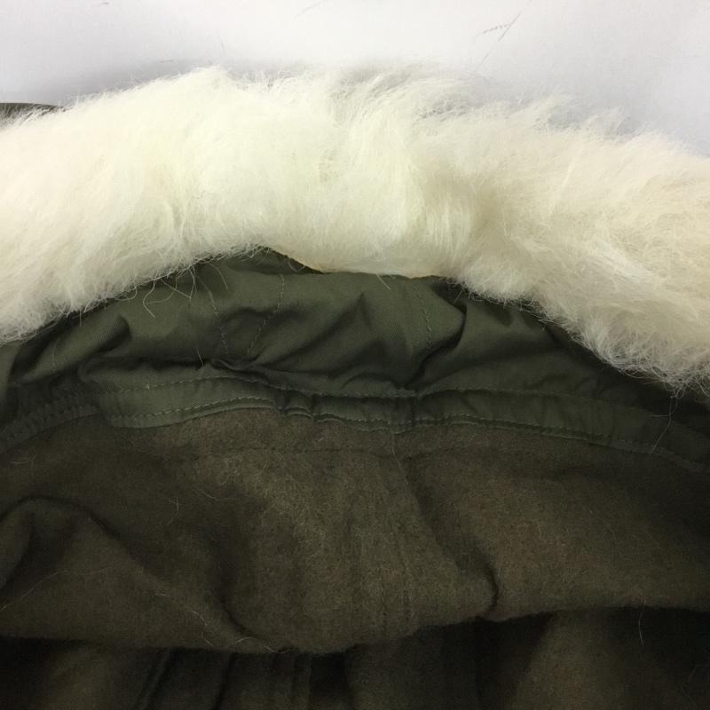 古着 USED ファッション小物 ファッション小物 DSA100-77-C-1521 ミリタリー フード FUR RUFF OG-107 無地 カーキ / カーキ /  メンズ USED 古着 中古 10140611