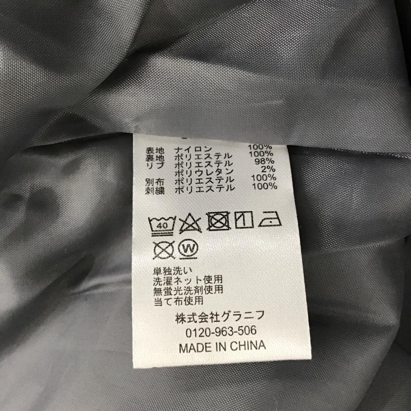 グラニフ graniph ジャケット、上着 ジャケット、ブレザー 016000303 スタジャン アウター ラグラン XL ロゴ、文字 灰 / グレー /  メンズ USED 古着 中古 10131310