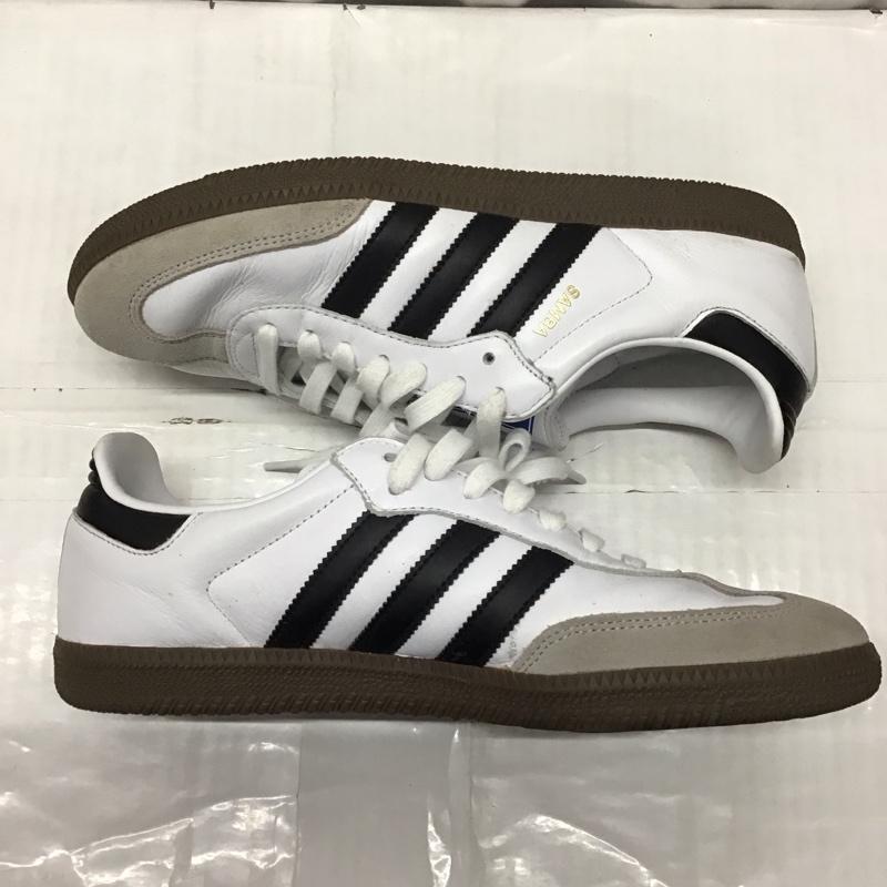 アディダス adidas スニーカー スニーカー B75806 Samba OG 27cm 箱有 27.0cm ロゴ、文字 白 / ホワイト / X 黒 / ブラック / X 茶 / ブラウン /  メンズ USED 古着 中古 10121226