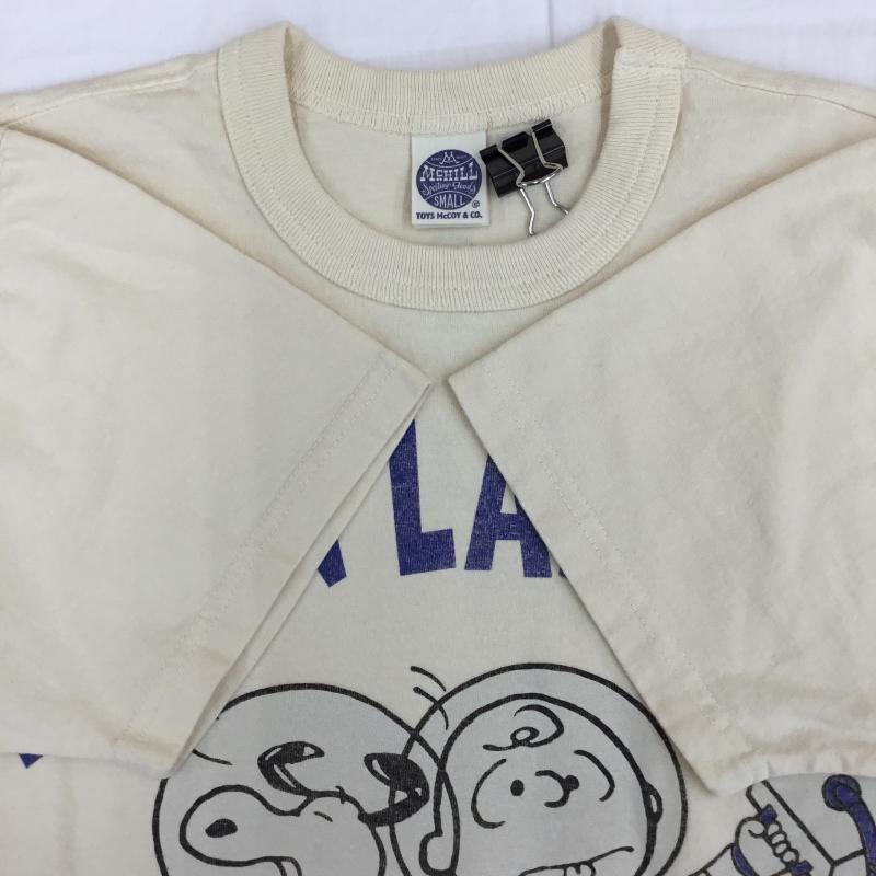 トイズマッコイ TOYS McCOY Tシャツ 半袖 PEANUTS S キャラクター アイボリー / アイボリー /  メンズ USED 古着 中古 10141211