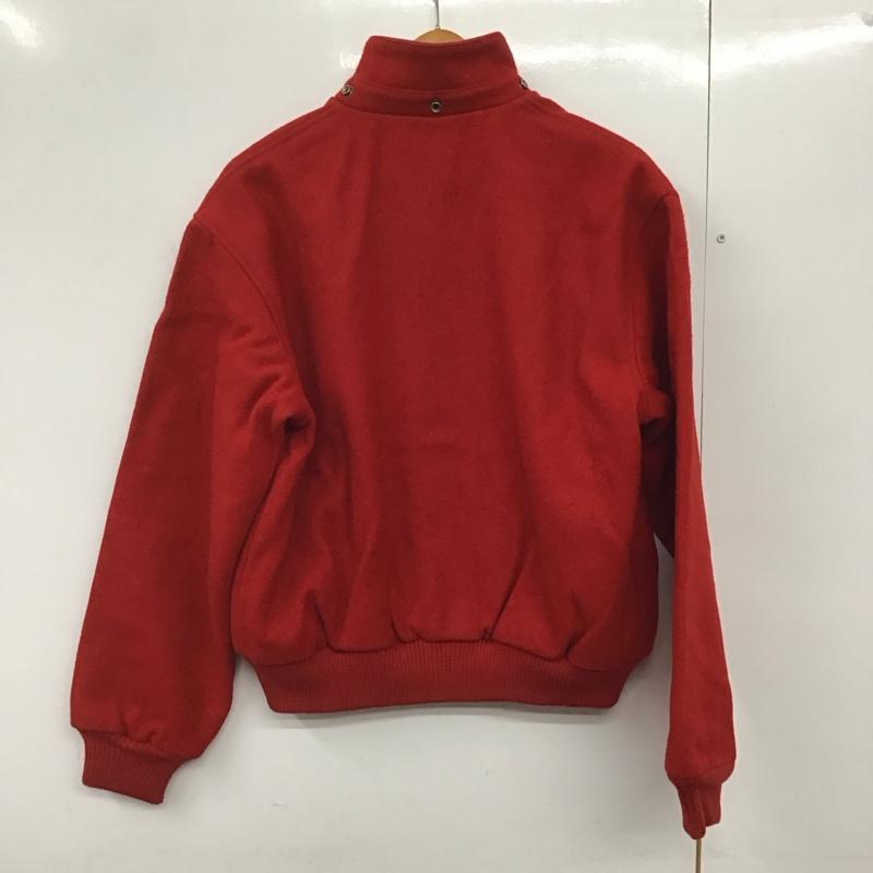 ポロバイラルフローレン Polo by RALPH LAUREN ジャケット、上着 ジャケット、ブレザー ジップアップジャケット アウター 古着 スタンドカラー M 無地 赤 / レッド /  メンズ USED 古着 中古 10140826