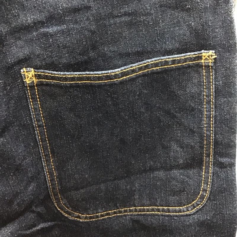 ハレ HARE パンツ デニム、ジーンズ デニムパンツ サルエルパンツ ワイドパンツ L 無地 インディゴ / インディゴ /  メンズ USED 古着 中古 10118422