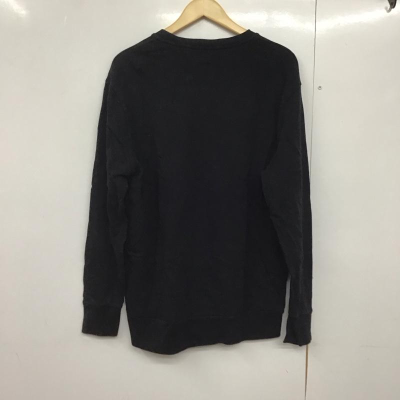 リーバイス Levi s トレーナー 長袖 長袖 L ロゴ、文字 黒 / ブラック /  メンズ USED 古着 中古 10141871