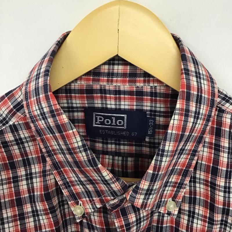 ポロ POLO シャツ、ブラウス 長袖 長袖 チェック マルチカラー / マルチカラー /  メンズ USED 古着 中古 10143621