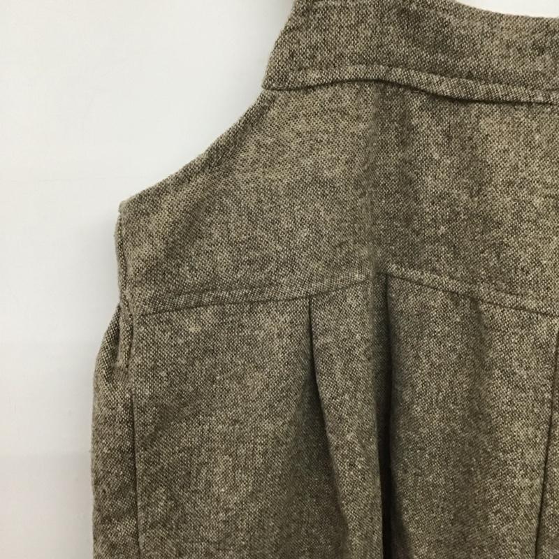 サマンサモスモス Samansa Mos2 サロペット・オーバーオール サロペット、オーバーオール オーバーオール つなぎ オールインワン FREE 無地 茶 / ブラウン /  レディース USED 古着 中古 10142043