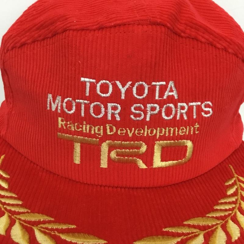 古着 USED 帽子 キャップ 90s 90年代 TOYOTA TRD トヨタ ロゴ、文字 赤 / レッド /  メンズ USED 古着 中古 10133406