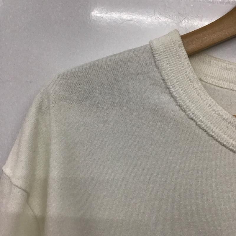 ディオール DIOR トレーナー 長袖 長袖スウェット トレーナー sacai コラボ L ロゴ、文字 白 / ホワイト /  メンズ USED 古着 中古 10142114