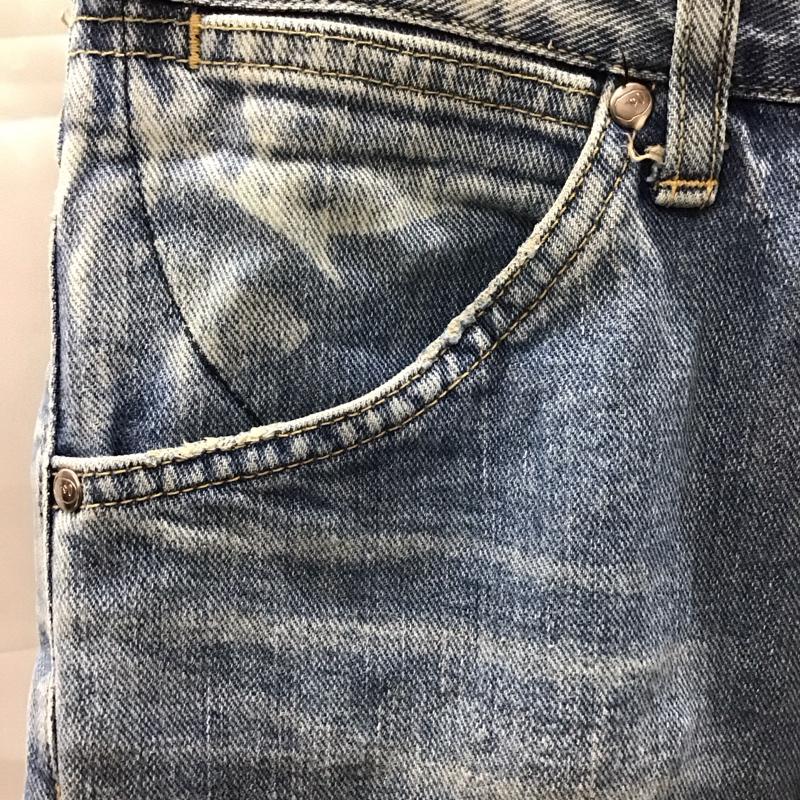 アベイシングエイプ A BATHING APE パンツ デニム、ジーンズ デニムパンツ スリムパンツ カジュアルパンツ ジーンズ S 無地 インディゴ / インディゴ /  メンズ USED 古着 中古 10111700