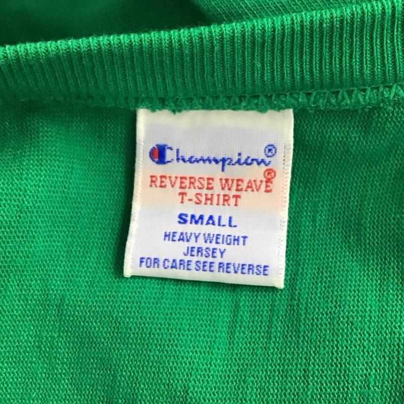 チャンピオン Champion トレーナー 長袖 cwsx403 スウェット クルーネックカットソー S ロゴ、文字 緑 / グリーン /  メンズ USED 古着 中古 10124659