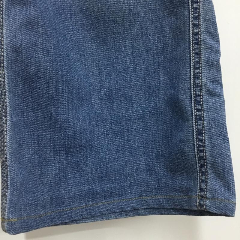 カーハート Carhartt パンツ デニム、ジーンズ デニムパンツ ストレートパンツ ワイドパンツ カジュアルパンツ ロゴ、文字 インディゴ / インディゴ /  メンズ USED 古着 中古 10114078